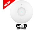 Grandstream GWN7670E Dual-Band Wi-Fi 7 BE3600 2×2:2/3×3:2 MU-MIMO Indoor Access Point with DL/UL OFDMA, Xtra Range 2.0 Technology and PoE+ Support